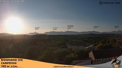 immagine della webcam nei dintorni di Botte Donato: webcam Bisignano