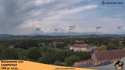 immagine della webcam nei dintorni di Schiavonea di Corigliano: webcam Bisignano