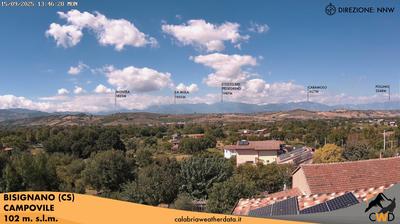 immagine della webcam nei dintorni di Cetraro: webcam Bisignano