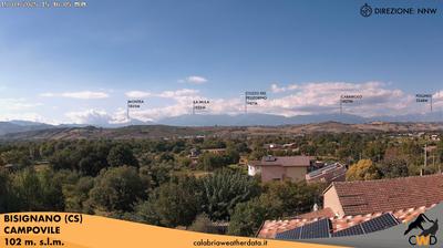 immagine della webcam nei dintorni di Torano Castello: webcam Bisignano