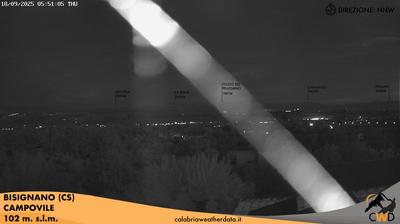immagine della webcam nei dintorni di Montalto Uffugo: webcam Bisignano