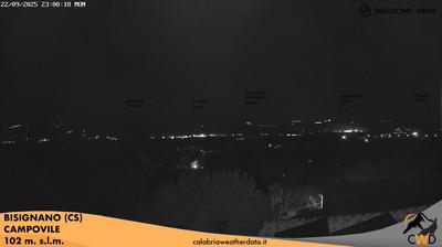 immagine della webcam nei dintorni di Roggiano Gravina: webcam Bisignano