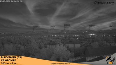 immagine della webcam nei dintorni di San Marco Argentano: webcam Bisignano