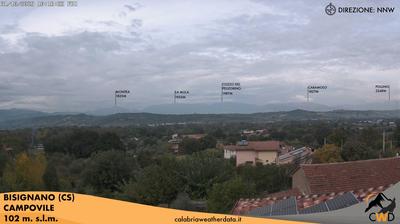 immagine della webcam nei dintorni di Schiavonea di Corigliano: webcam Bisignano