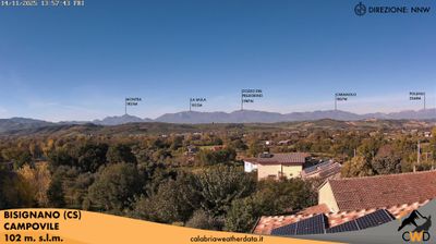 immagine della webcam nei dintorni di San Donato di Ninea: webcam Bisignano