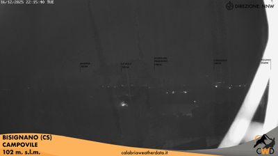 immagine della webcam nei dintorni di Schiavonea di Corigliano: webcam Bisignano