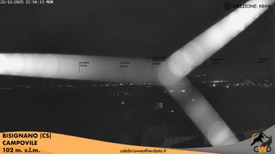 immagine della webcam nei dintorni di Monte Curcio: webcam Bisignano