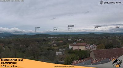 immagine della webcam nei dintorni di Spezzano della Sila: webcam Bisignano