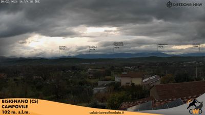 immagine della webcam nei dintorni di Rende: webcam Bisignano