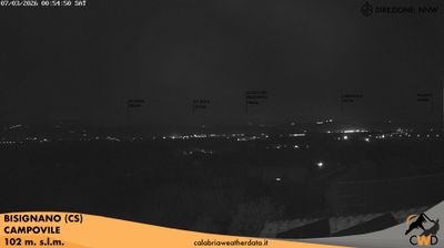 immagine della webcam nei dintorni di Spezzano della Sila: webcam Bisignano