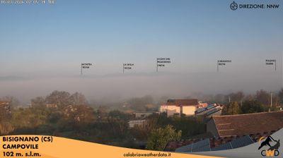 immagine della webcam nei dintorni di Monte Curcio: webcam Bisignano