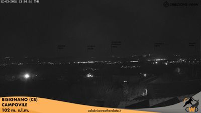 immagine della webcam nei dintorni di San Donato di Ninea: webcam Bisignano