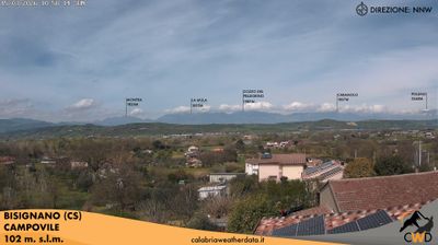 immagine della webcam nei dintorni di Cosenza: webcam Bisignano