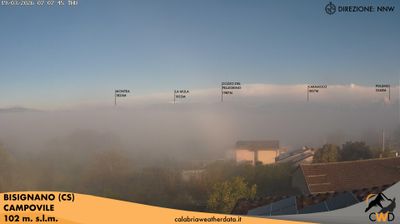 immagine della webcam nei dintorni di Torano Castello: webcam Bisignano