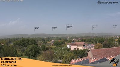 immagine della webcam nei dintorni di Cetraro: webcam Bisignano