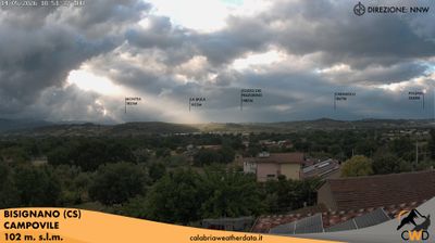 immagine della webcam nei dintorni di Montalto Uffugo: webcam Bisignano
