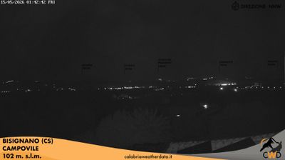 immagine della webcam nei dintorni di Rende: webcam Bisignano