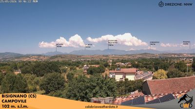 immagine della webcam nei dintorni di San Donato di Ninea: webcam Bisignano