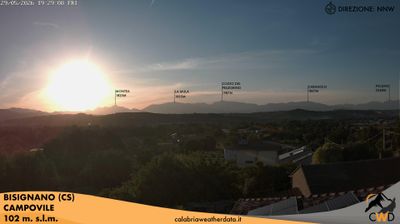 immagine della webcam nei dintorni di Botte Donato: webcam Bisignano