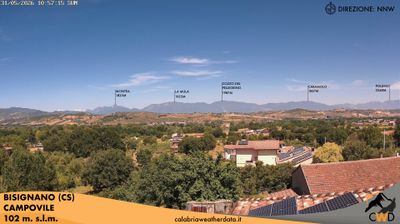 immagine della webcam nei dintorni di Schiavonea di Corigliano: webcam Bisignano