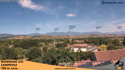 immagine della webcam nei dintorni di Cosenza: webcam Bisignano