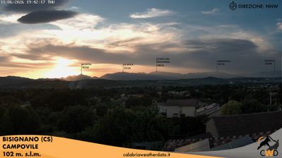 immagine della webcam nei dintorni di San Pietro in Guarano: webcam Bisignano
