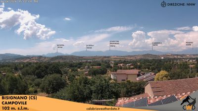 immagine della webcam nei dintorni di Camigliatello Silano: webcam Bisignano