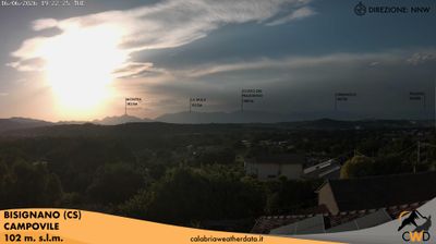 immagine della webcam nei dintorni di Lattarico: webcam Bisignano