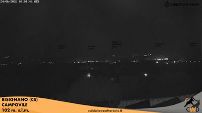 immagine della webcam nei dintorni di Camigliatello Silano: webcam Bisignano
