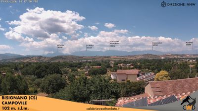 immagine della webcam nei dintorni di Montalto Uffugo: webcam Bisignano