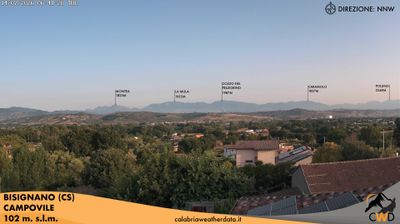 immagine della webcam nei dintorni di San Donato di Ninea: webcam Bisignano