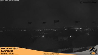 immagine della webcam nei dintorni di San Pietro in Guarano: webcam Bisignano