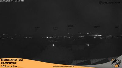 immagine della webcam nei dintorni di Altomonte: webcam Bisignano
