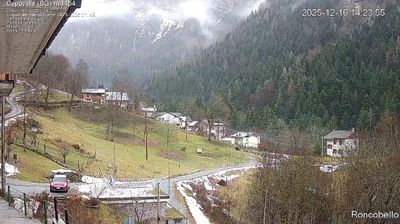 immagine della webcam nei dintorni di Ponte Nossa: webcam Roncobello