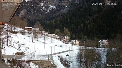 immagine della webcam nei dintorni di San Pellegrino Terme: webcam Roncobello
