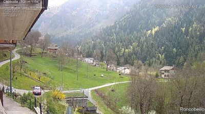 immagine della webcam nei dintorni di Pescegallo: webcam Roncobello