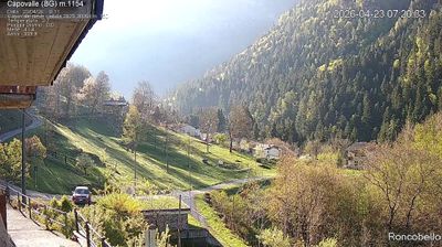 immagine della webcam nei dintorni di San Giovanni Bianco: webcam Roncobello