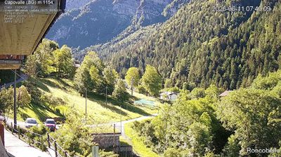 immagine della webcam nei dintorni di San Pellegrino Terme: webcam Roncobello