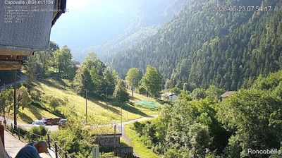 immagine della webcam nei dintorni di Valtorta: webcam Roncobello