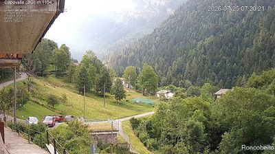 immagine della webcam nei dintorni di San Pellegrino Terme: webcam Roncobello