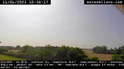 immagine della webcam nei dintorni di Milano Ortles: webcam Arese