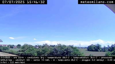 immagine della webcam nei dintorni di Milano Turro: webcam Arese