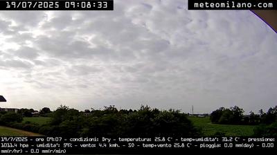 immagine della webcam nei dintorni di Milano Moscova: webcam Arese