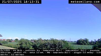 immagine della webcam nei dintorni di Milano Corsica: webcam Arese