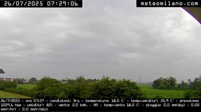immagine della webcam nei dintorni di Milano Cavour: webcam Arese