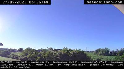 immagine della webcam nei dintorni di Milano Parco Nord: webcam Arese