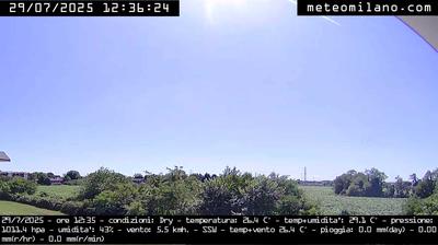 immagine della webcam nei dintorni di Milano Linate: webcam Arese
