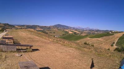 immagine della webcam nei dintorni di Porto d'Ascoli: webcam Cossignano
