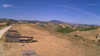 immagine della webcam nei dintorni di Offida: webcam Cossignano