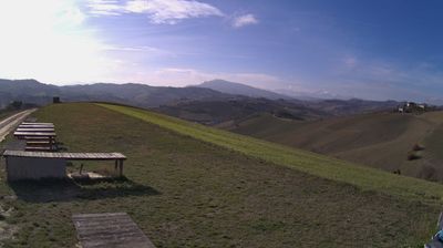 immagine della webcam nei dintorni di Montemonaco: webcam Cossignano